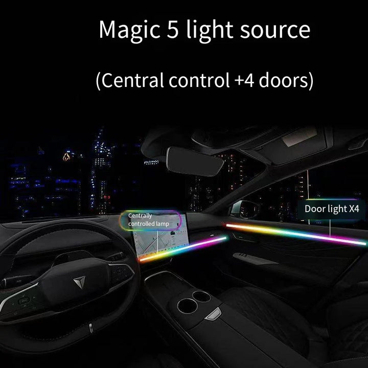 Dynamic light and shadow ambient lighting for Deepal