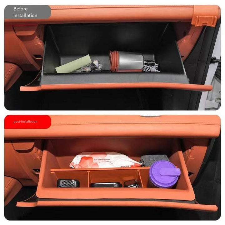 Passenger-side silicone storage compartment for Deepal S07