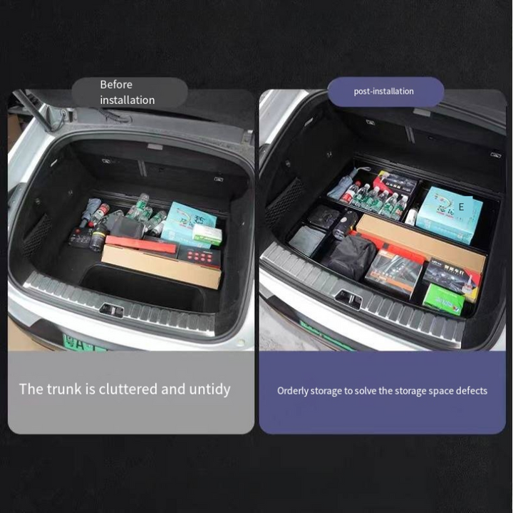 Opbergvak onder de bagageruimte for Polestar 4