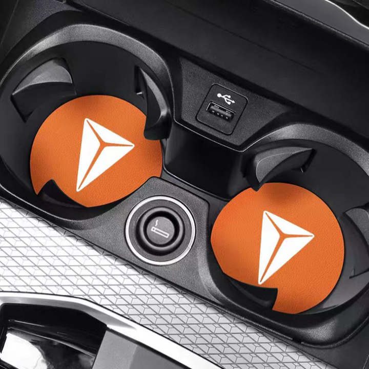 Car suede Coaster for Deepal (2pcs)