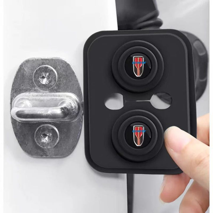 Cushion Silicone Door Lock Buckle Prot Cover for Hongqi (4Pcs)
