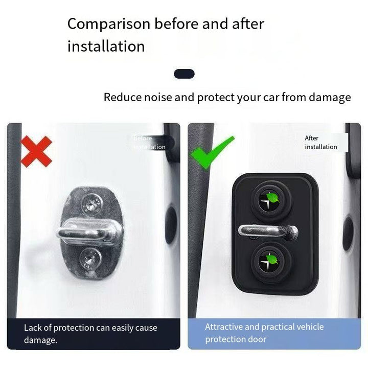 Door shock absorbing cushion for Polestar