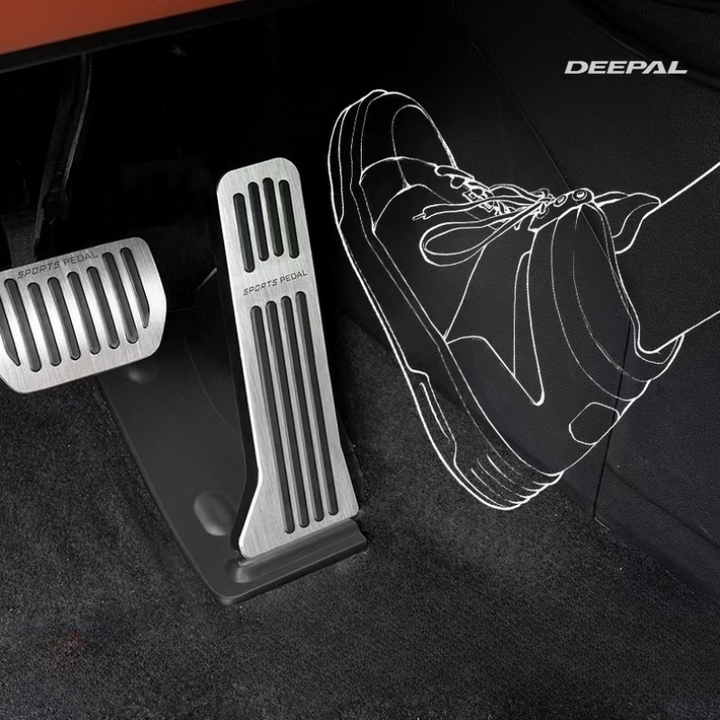 Brushed Aluminum Performance Pedals for Deepal