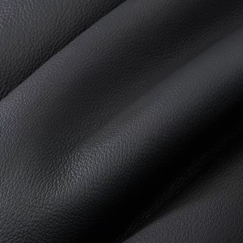 Genuine leather hand-stitched steering wheel cover for Deepal