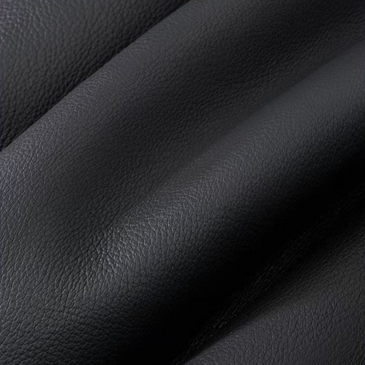 Genuine leather hand-stitched steering wheel cover for Deepal