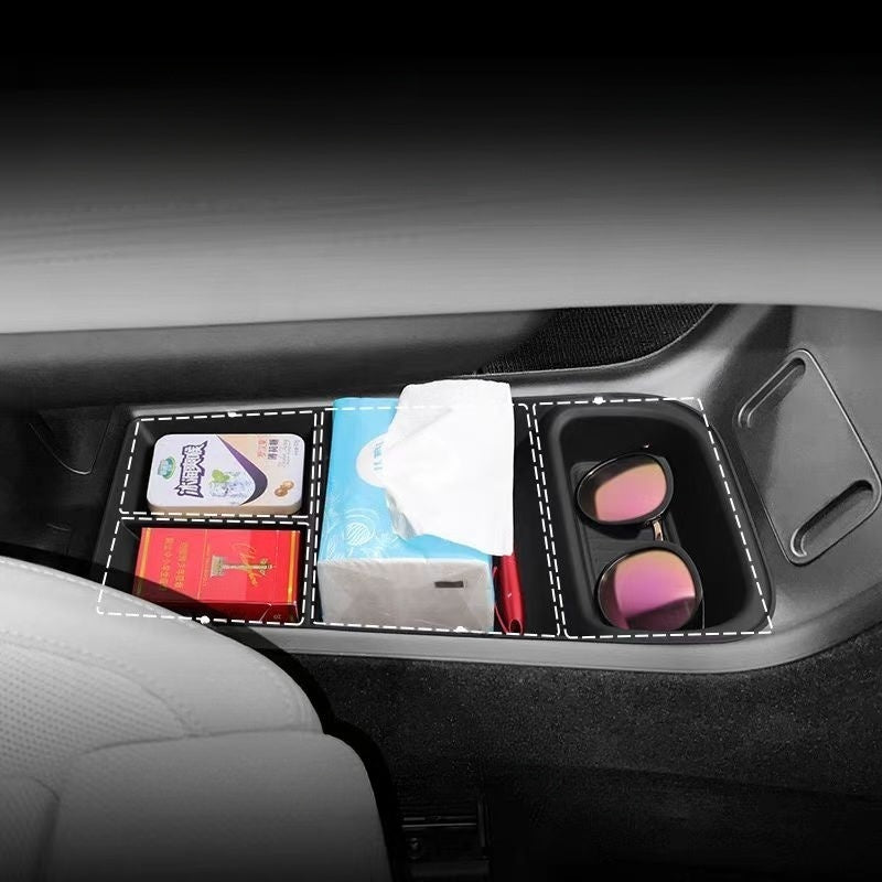 Car Console Organizer Cup Holder For Polestar UK Porte
