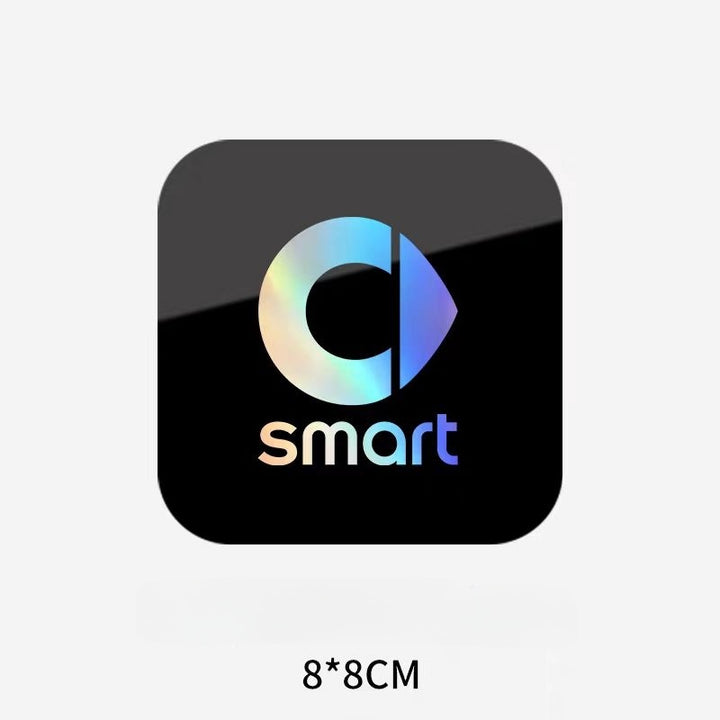 Reflective car stickers for Smart