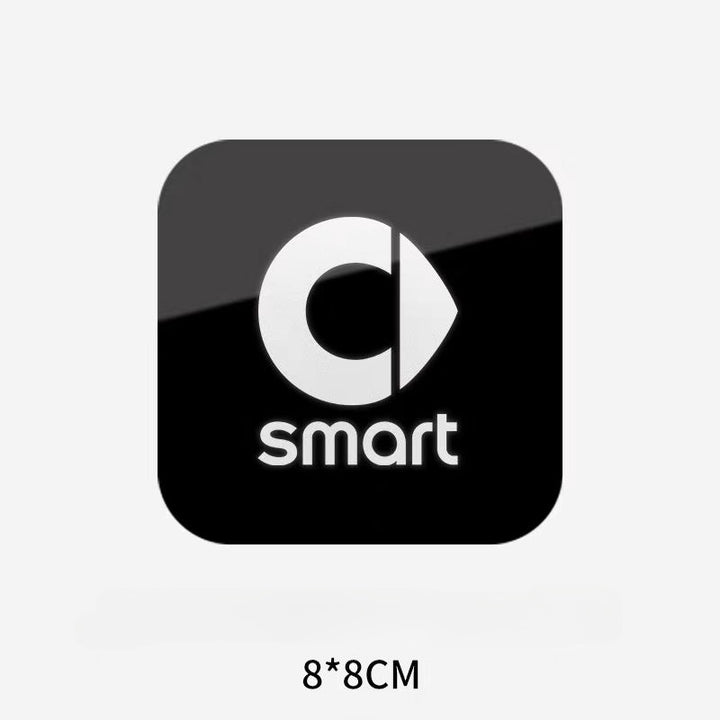 Reflective car stickers for Smart