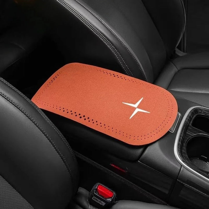 Center control armrest pad for polestar