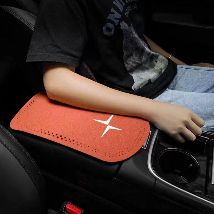 Center control armrest pad for polestar