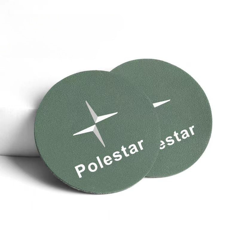 Car suede Coaster for polestar (2pcs)