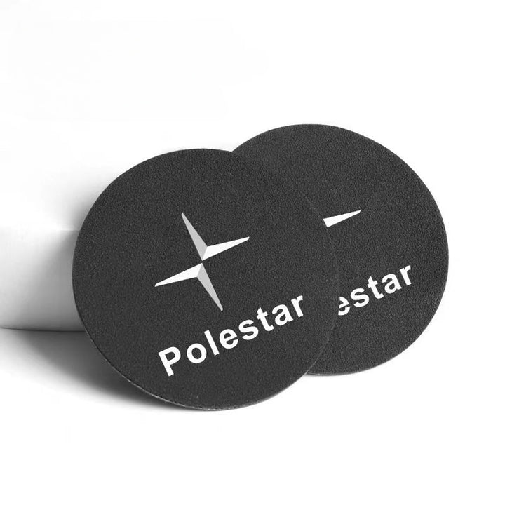 Car suede Coaster for polestar (2pcs)