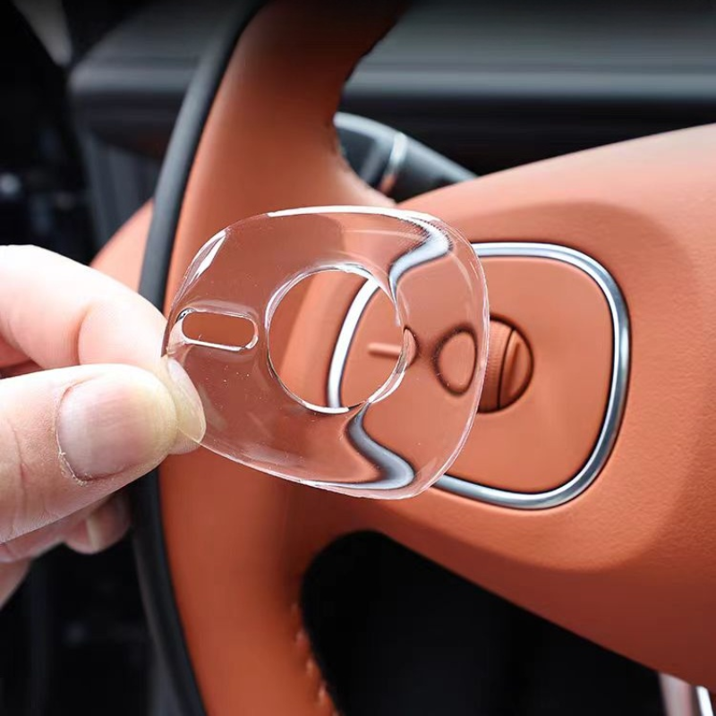 Steering wheel button protective film for Nevo Q07