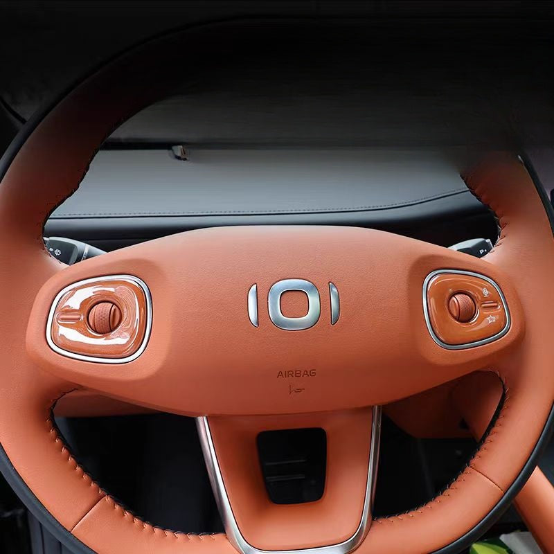 Steering wheel button protective film for Nevo Q07