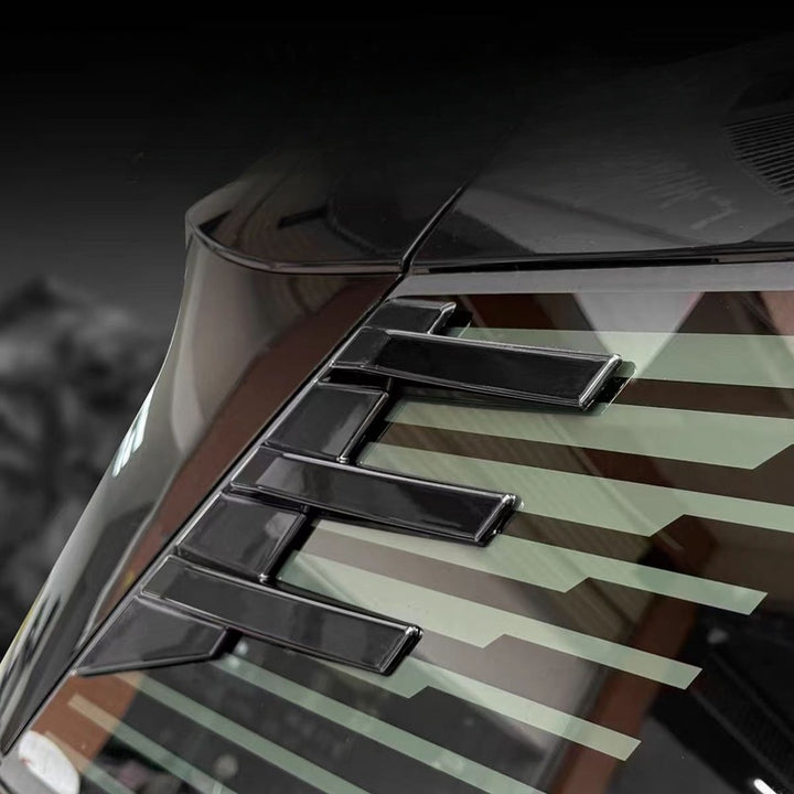 Triangle glass window trim for Nevo Q07