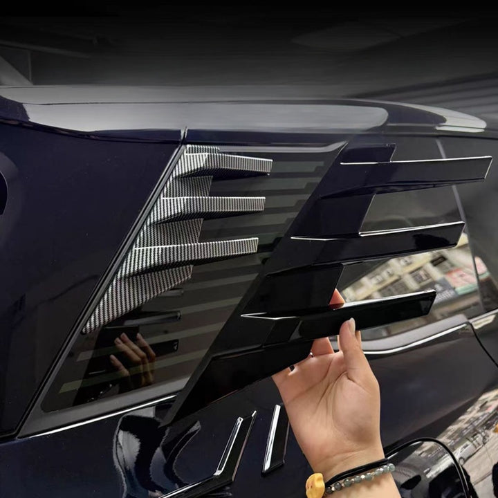 Triangle glass window trim for Nevo Q07
