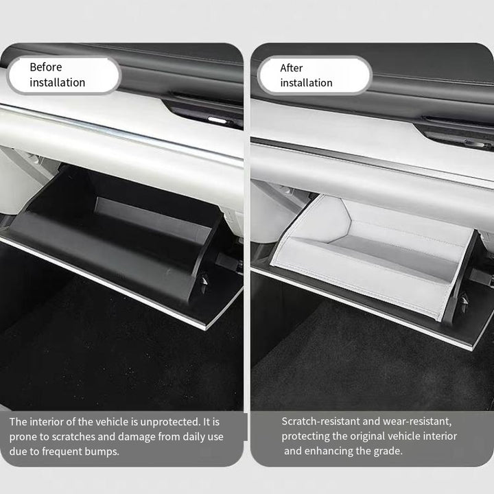 Passenger side storage pocket for Nevo Q07