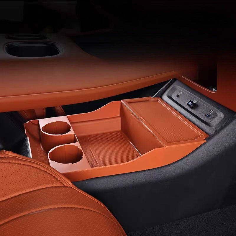 Lower center console storage box for Nevo Q07