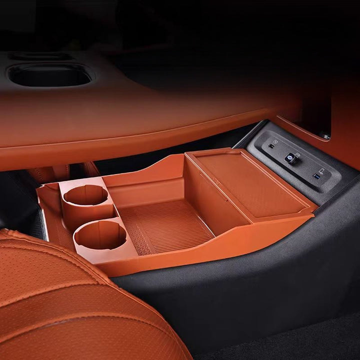 Lower center console storage box for Nevo Q07