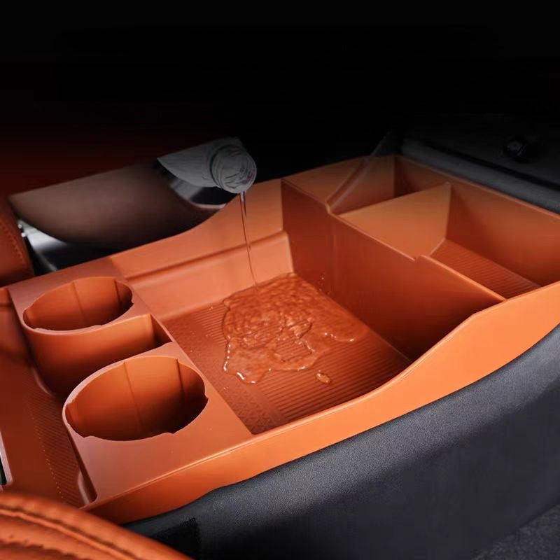 Lower center console storage box for Nevo Q07