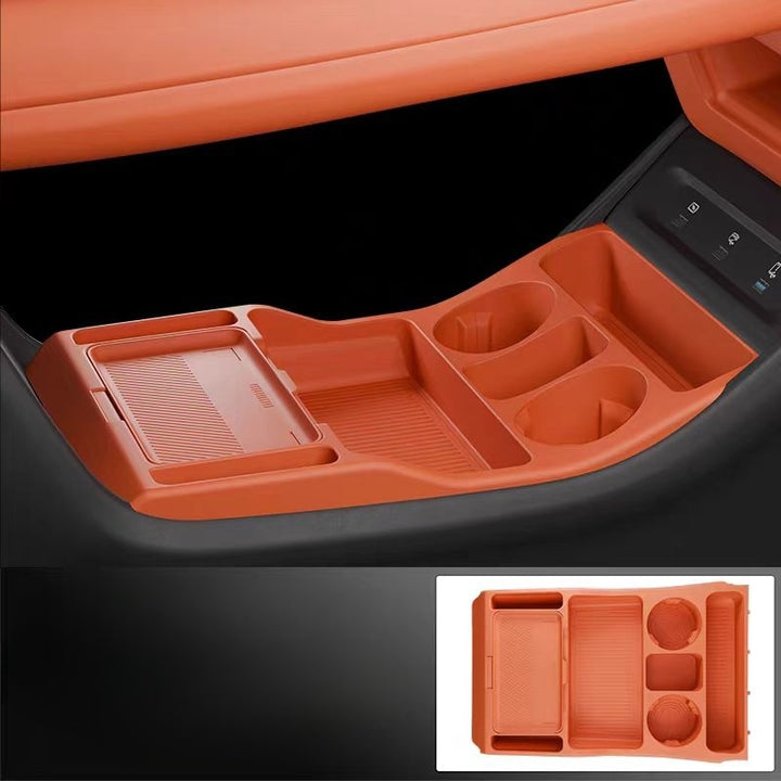 Lower center console storage box for Nevo Q07