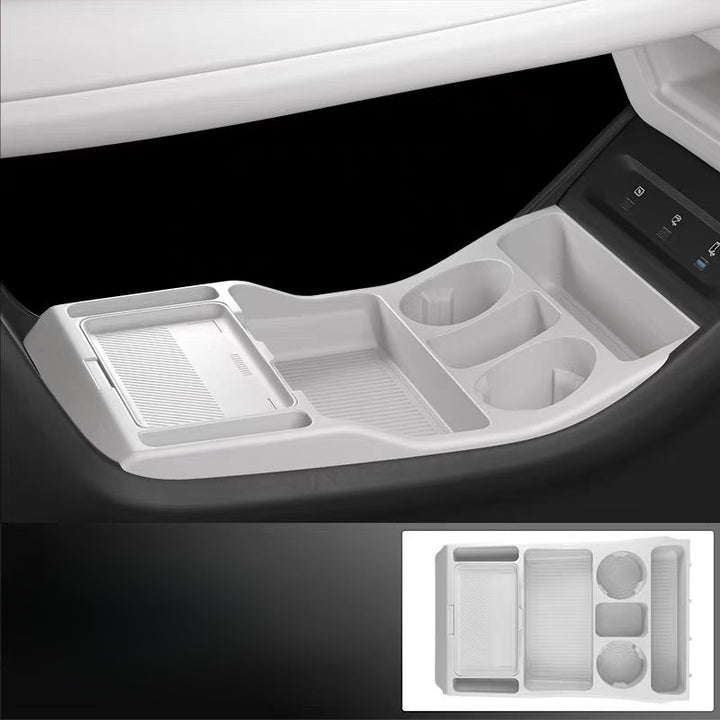 Lower center console storage box for Nevo Q07