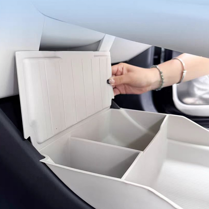 Lower center console storage box for Nevo Q07
