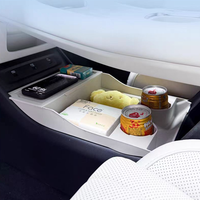 Lower center console storage box for Nevo Q07