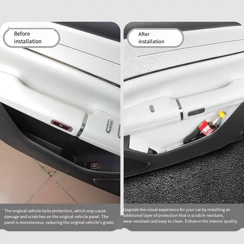 Silicone storage mat for car doors for Nevo Q07