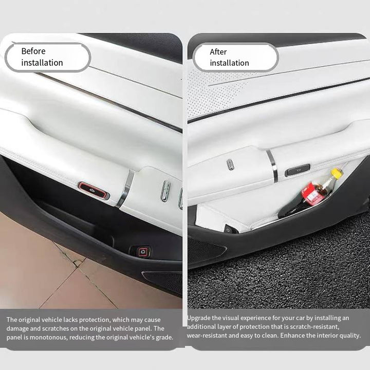 Silicone storage mat for car doors for Nevo Q07