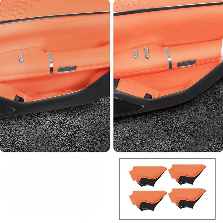 Silicone storage mat for car doors for Nevo Q07