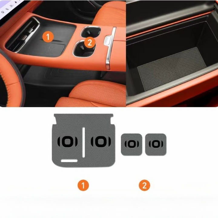 Center console anti-slip mat for Nevo Q07