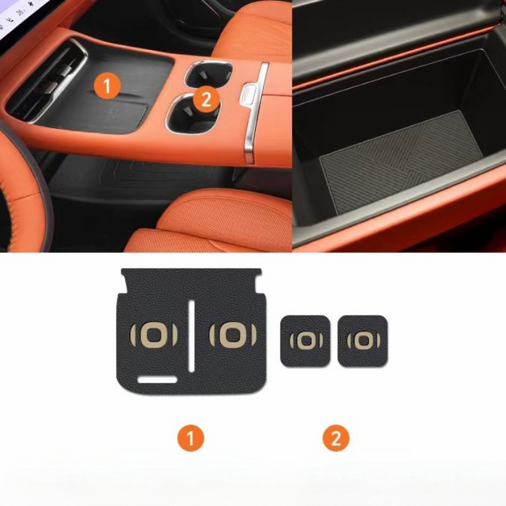 Center console anti-slip mat for Nevo Q07