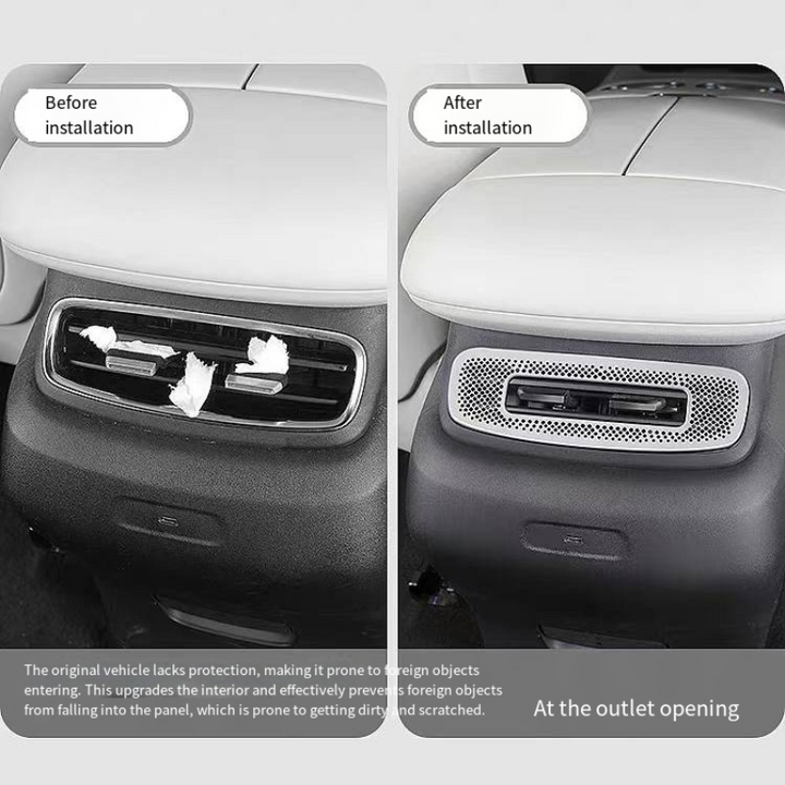 Stainless steel cover for air outlet Nevo Q07