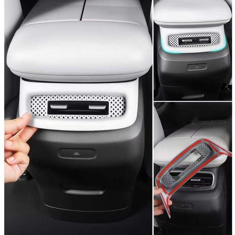Air conditioning exhaust mask for Nevo Q07