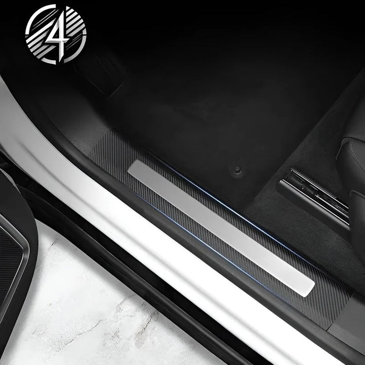 Door sill protector for Polestar 4