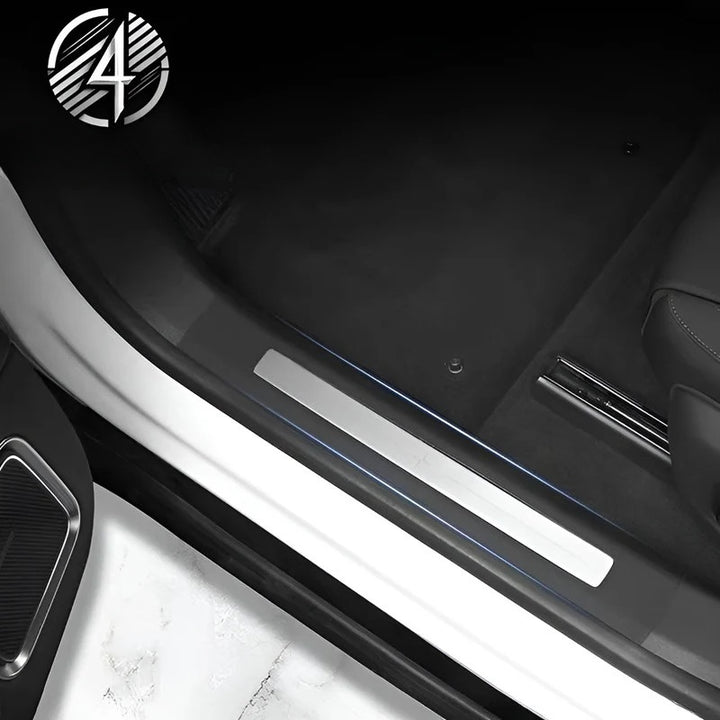 Door sill protector for Polestar 4