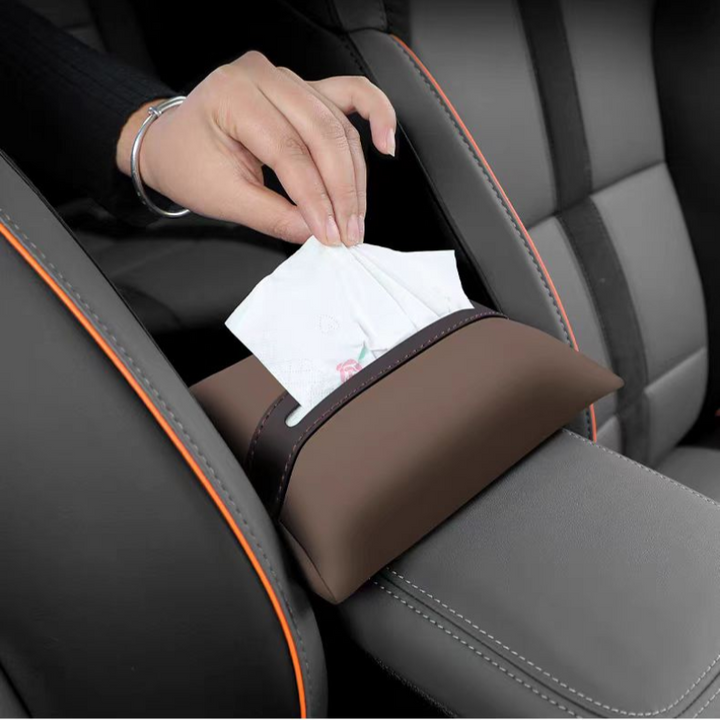 Car Tissue Box For Hongqi EH7/EHS7