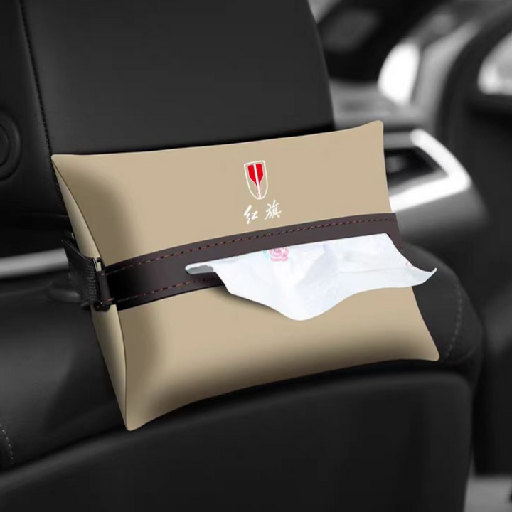 Car Tissue Box For Hongqi EH7/EHS7
