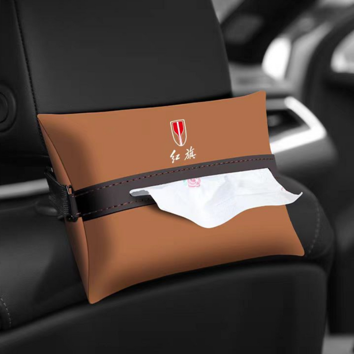 Car Tissue Box For Hongqi EH7/EHS7