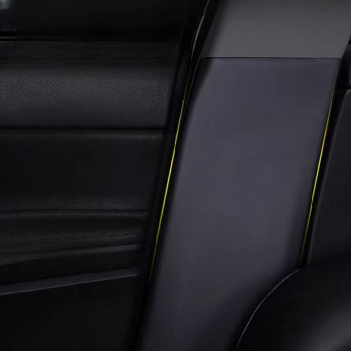 B-pillar leather protector for Hongqi