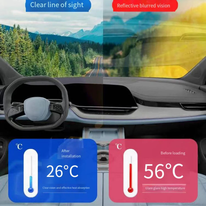 Dashboard sunshade mat for Hongqi EH7