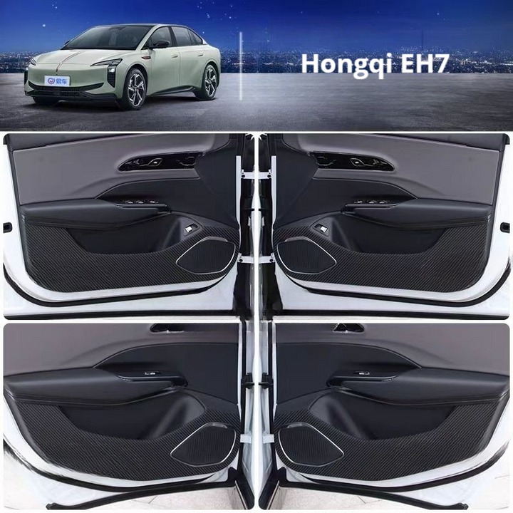 Door anti-kick mat for Hongqi EH7