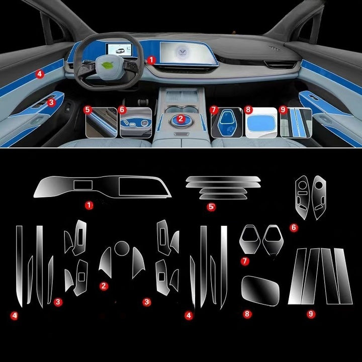 Interior Hydrogel Protection Film for Hongqi EHS7