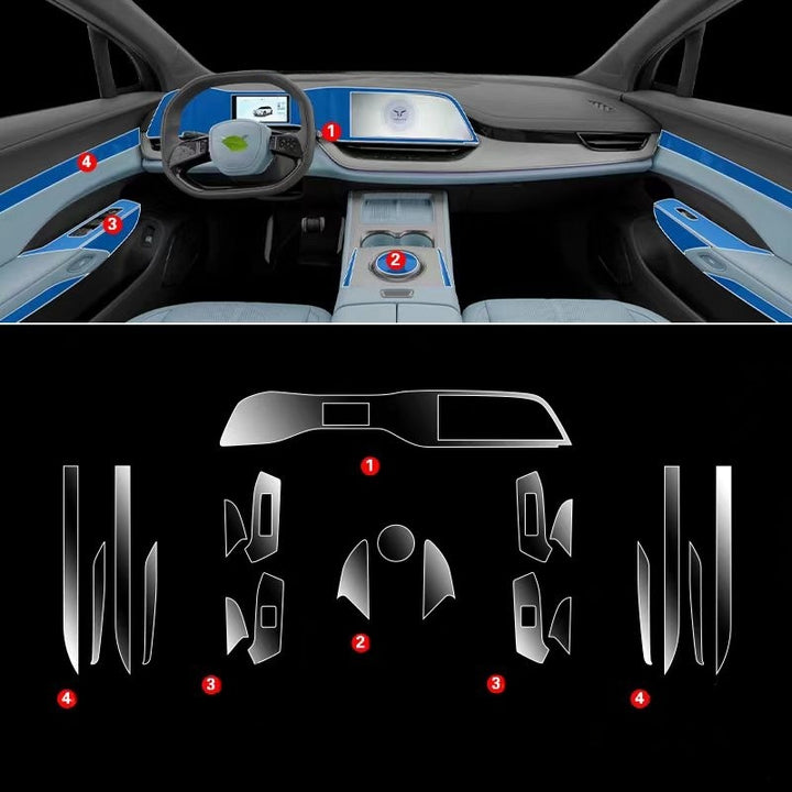 Interior Hydrogel Protection Film for Hongqi EHS7