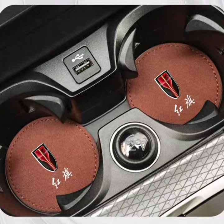 Car suede Coaster for Hongqi