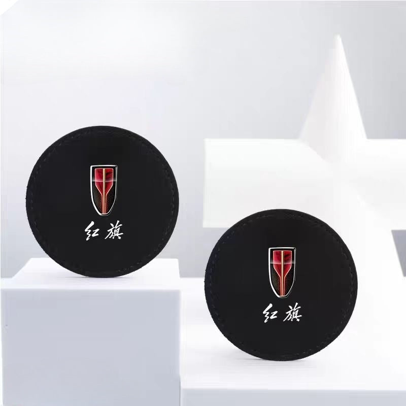 Car suede Coaster for Hongqi