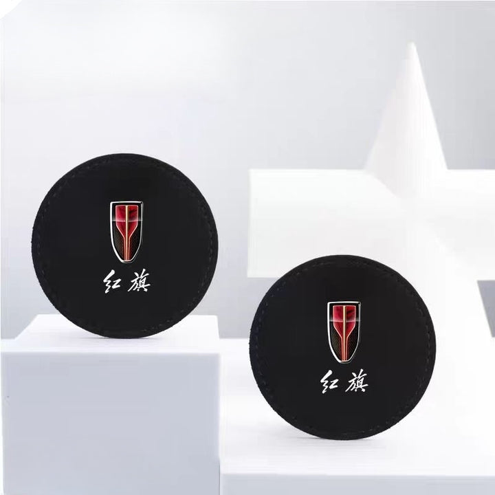 Car suede Coaster for Hongqi