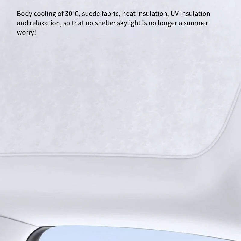 Sunshade for polestar 3