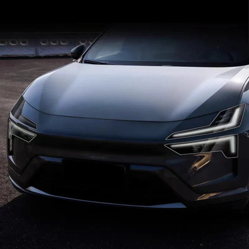 Lights blackening film for Polestar 2